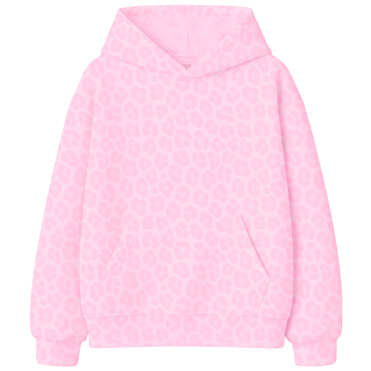 Light Pink Leopard Hoodie